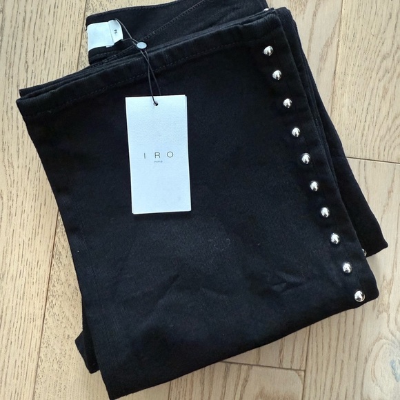 IRO Black Studded Pants - Picture 7 of 7